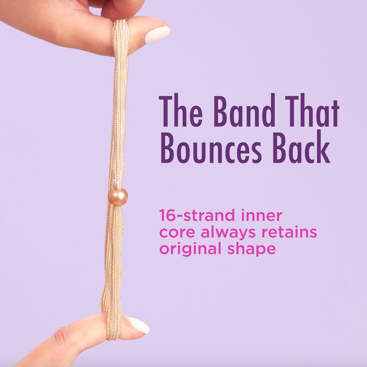 Goody Ouchless Forever Hair Elastics - 10 Ct