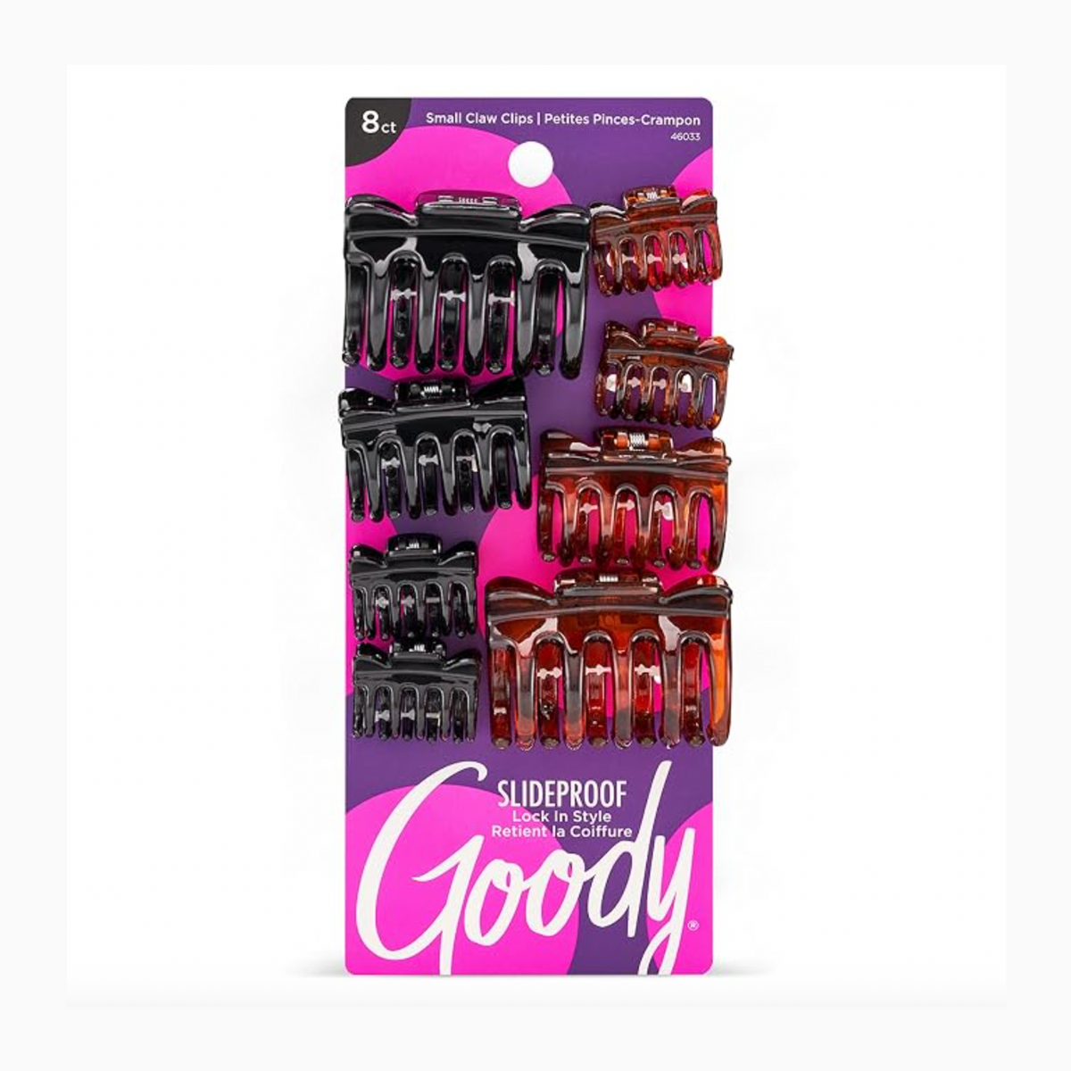 Goody SlideProof Classics Claw Clips Assorted Sizes & Colors