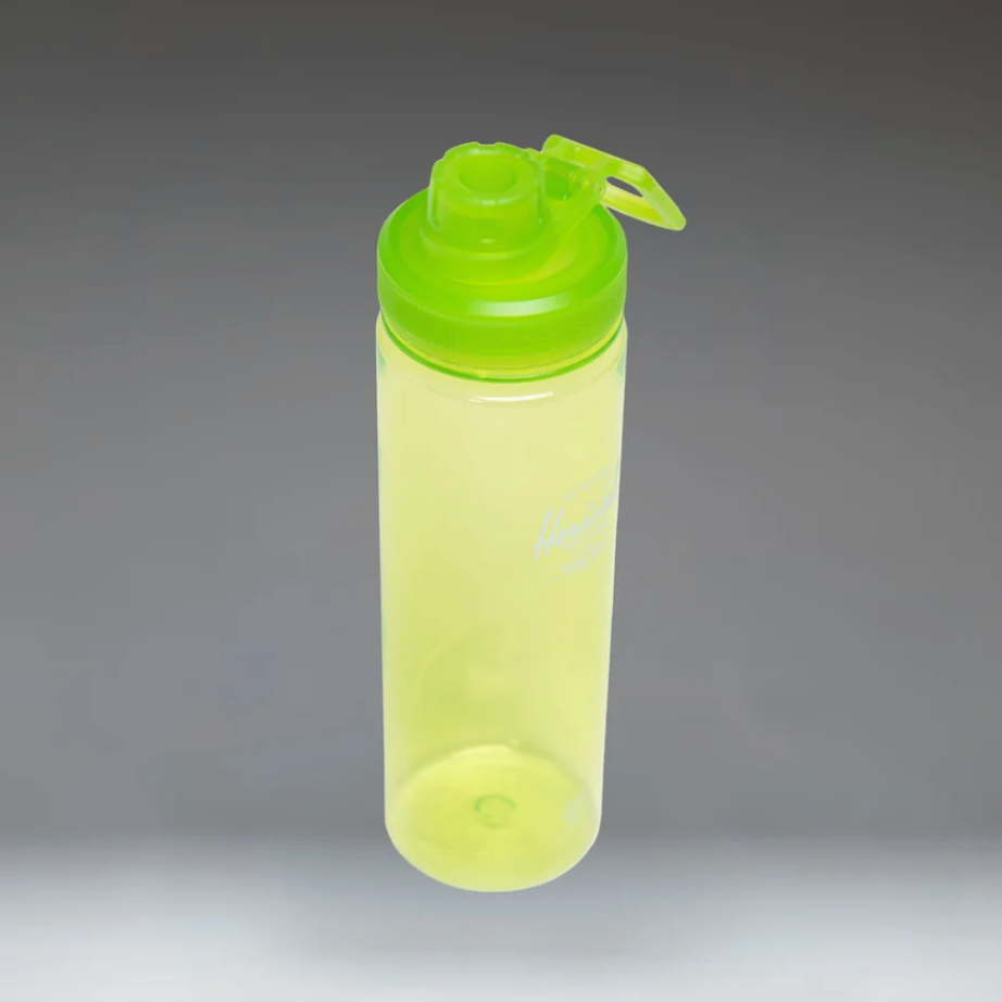 Herschel Classics Sports Water Bottle - 25oz/750ml - 0.75L - Acid Lime Green 