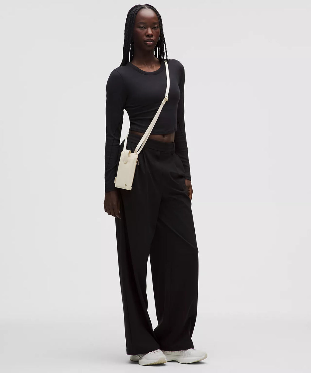 Lululemon Phone Crossbody - Light Ivory
