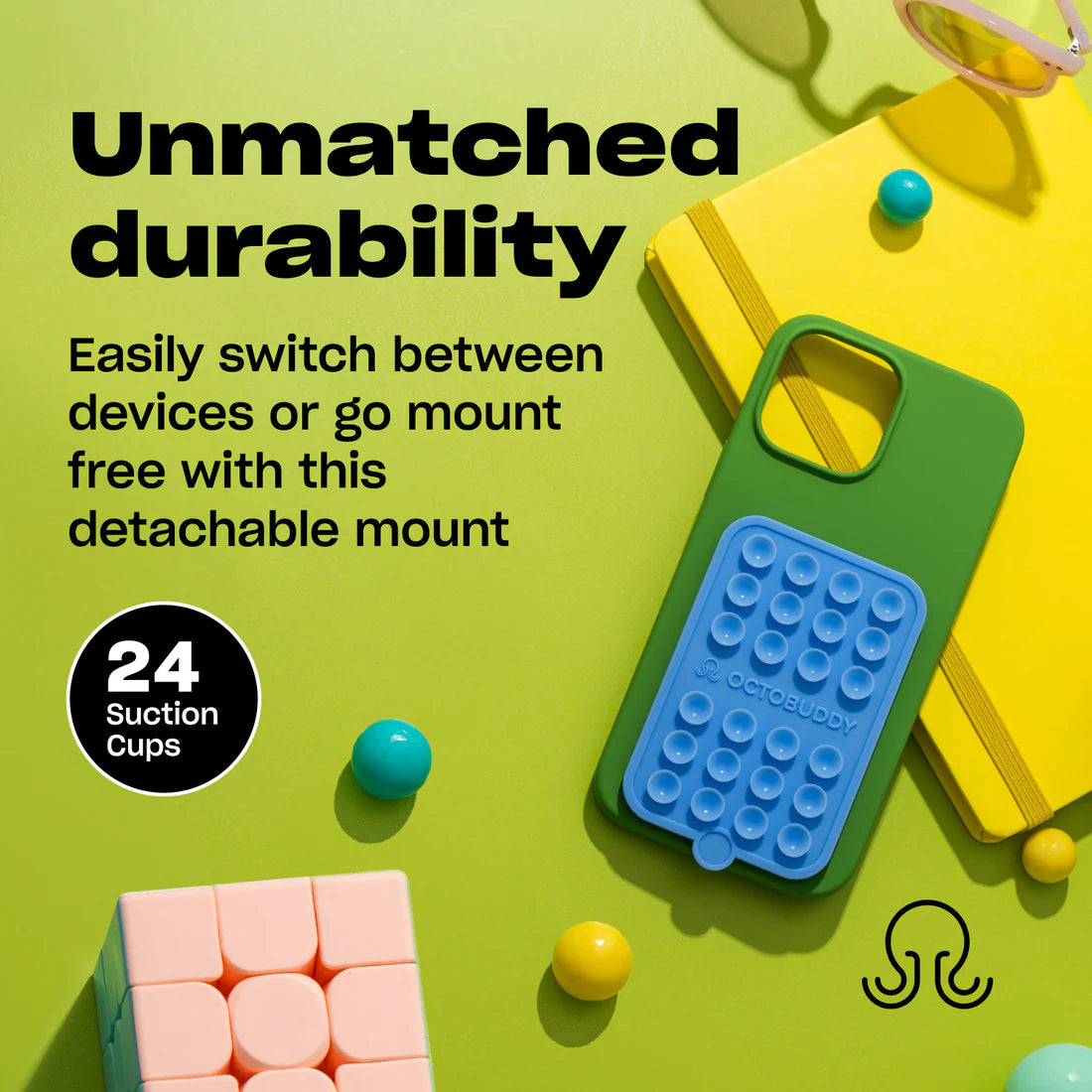 OCTOBUDDY Double - Transparent