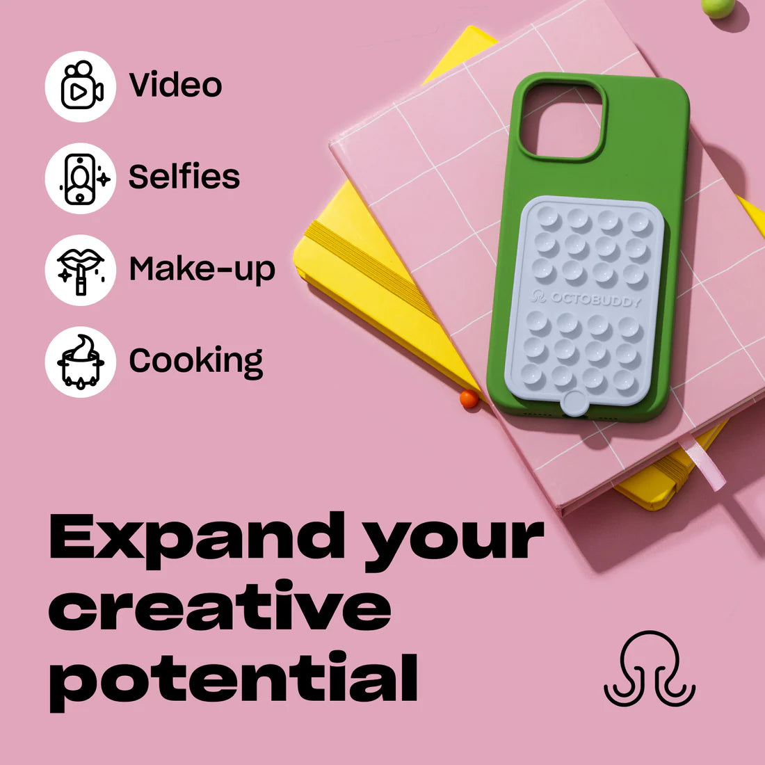 OCTOBUDDY Double - Transparent