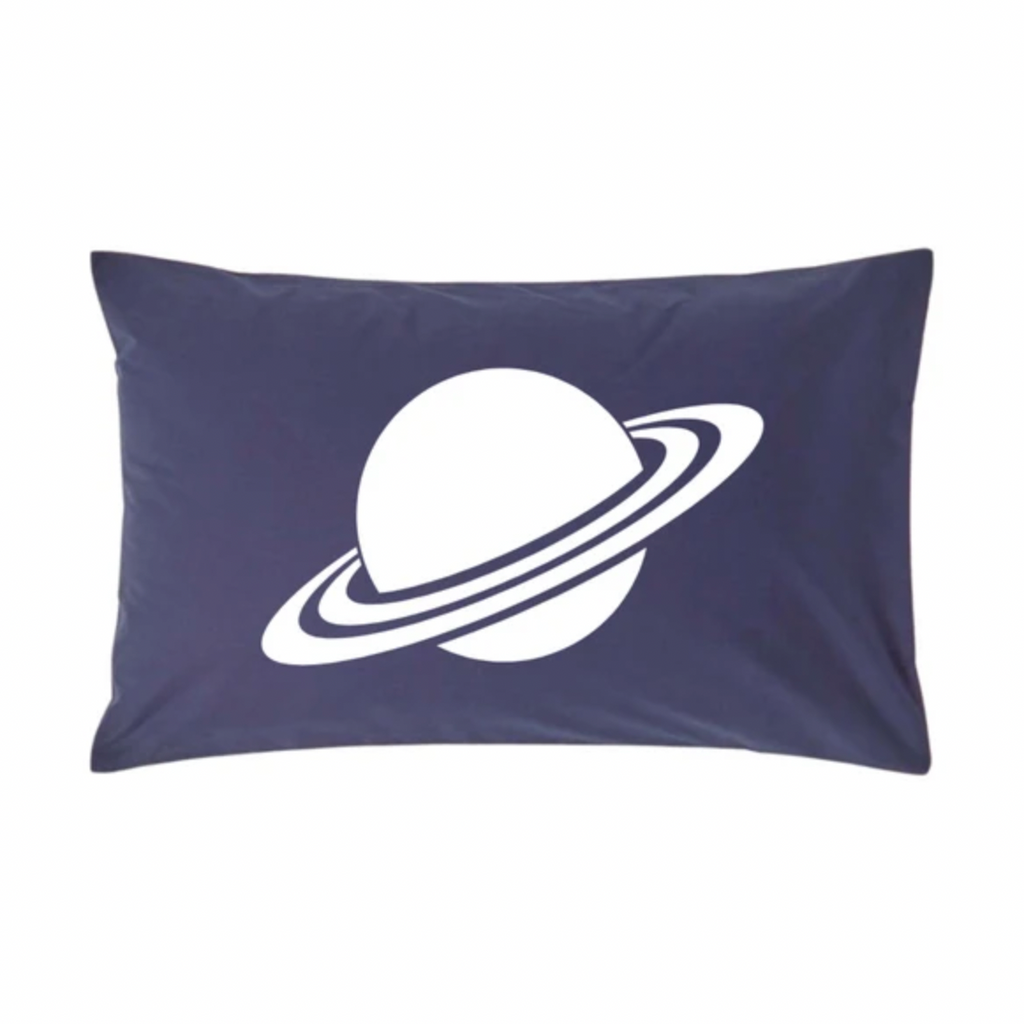Illuminated Apparel Glow Sketch Pillowcase - Space Planet