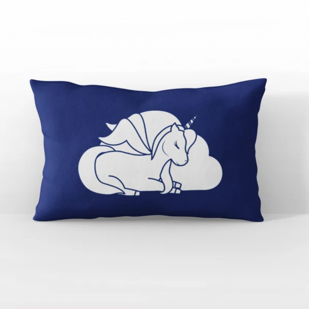 Illuminated Apparel Glow Sketch Pillowcase - Unicorn