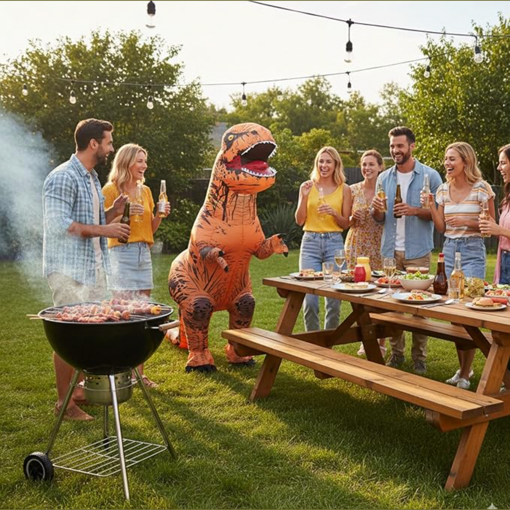Inflatable Dinosaur Costume Adult