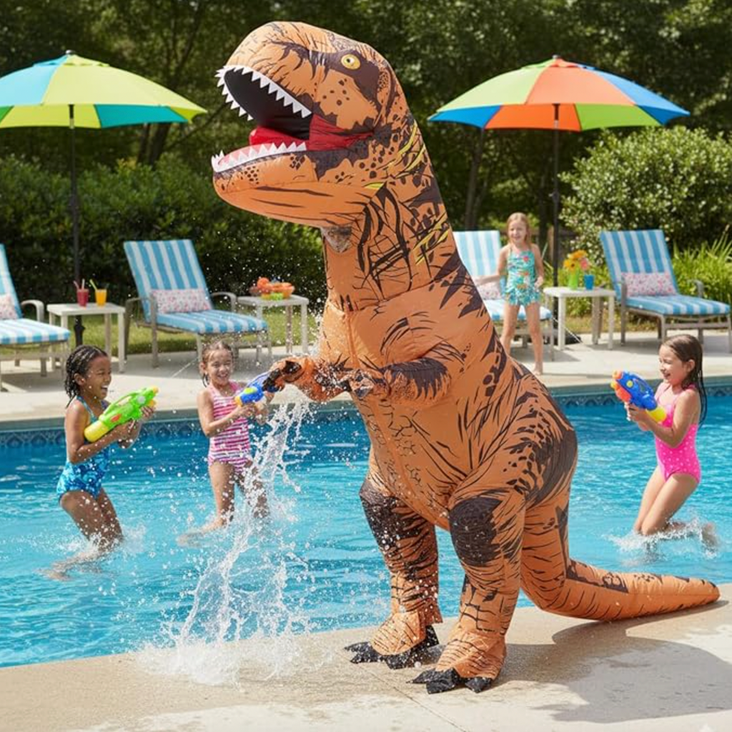 Inflatable Dinosaur Costume Adult
