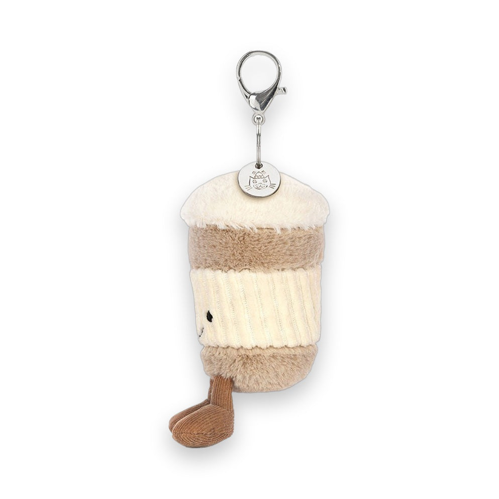Jelly Cat Amuseables Coffee-To-Go Bag Charm 