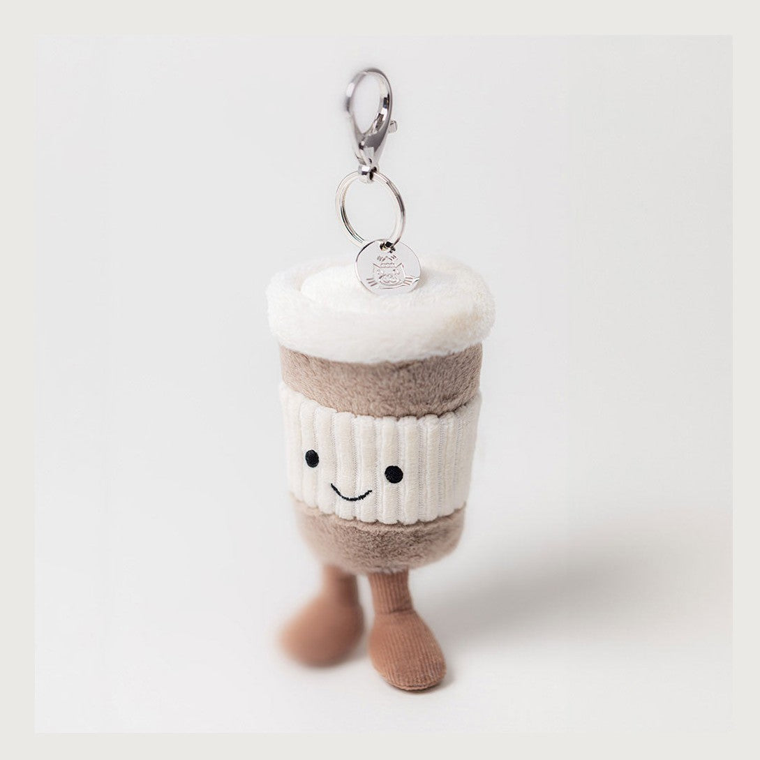 Jelly Cat Amuseables Coffee-To-Go Bag Charm 