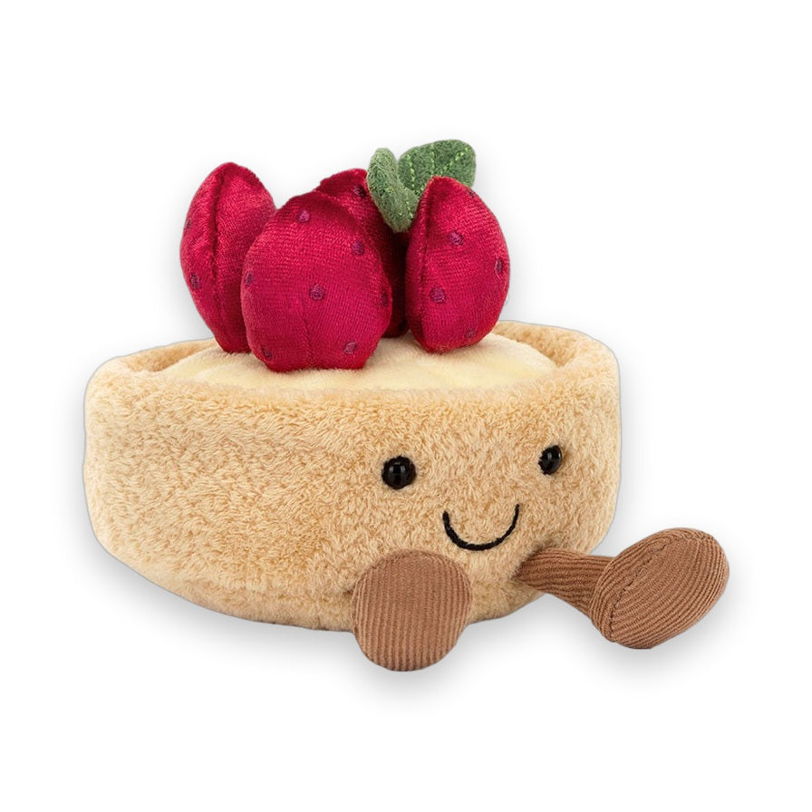 Jelly Cat Amuseables Fleurette Tarte Aux Fraises 