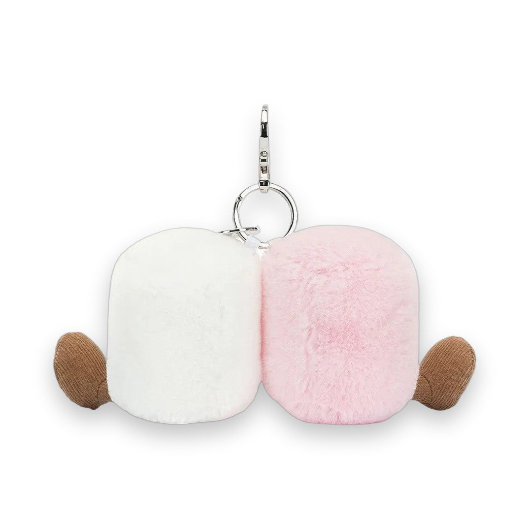 Jelly Cat Amuseables Pair of Marshmallows Bag Charm 