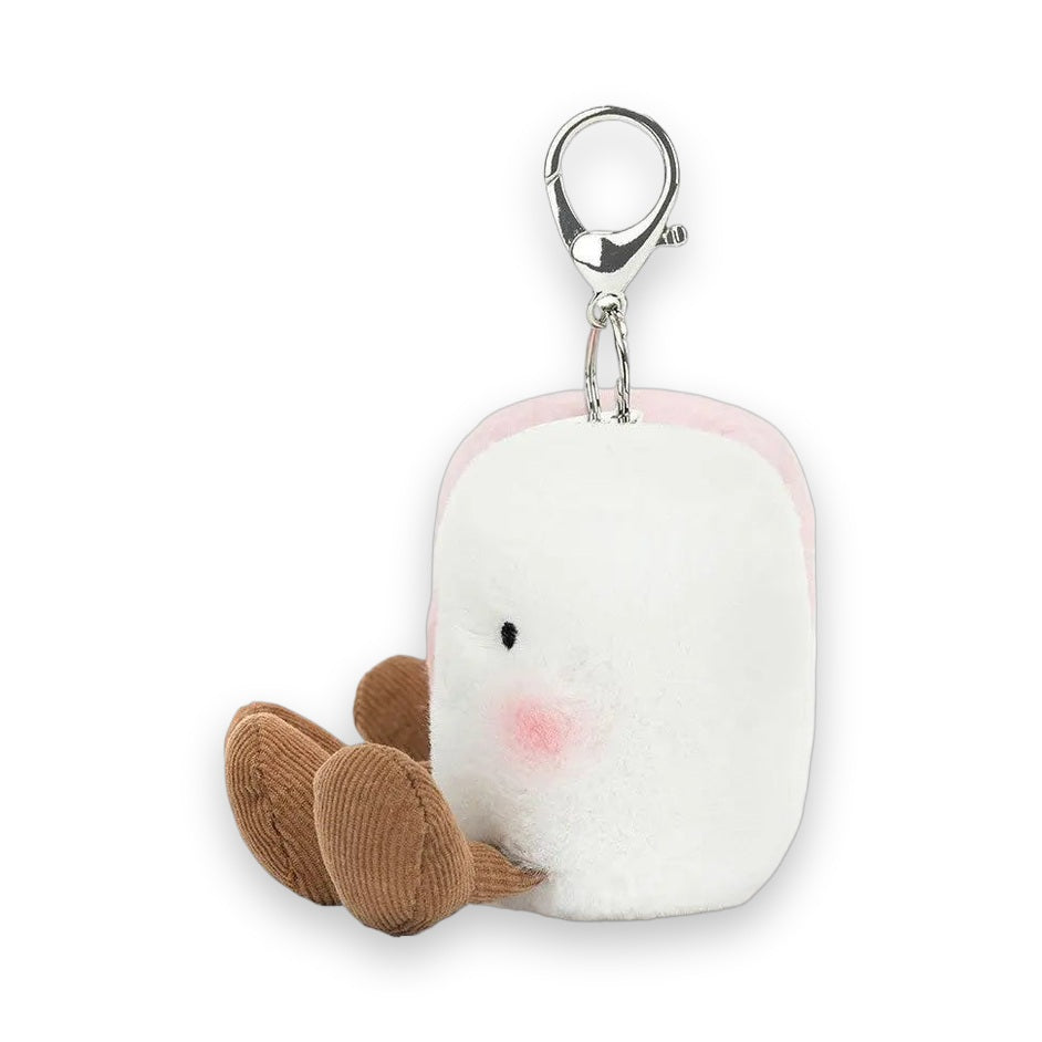 Jelly Cat Amuseables Pair of Marshmallows Bag Charm 