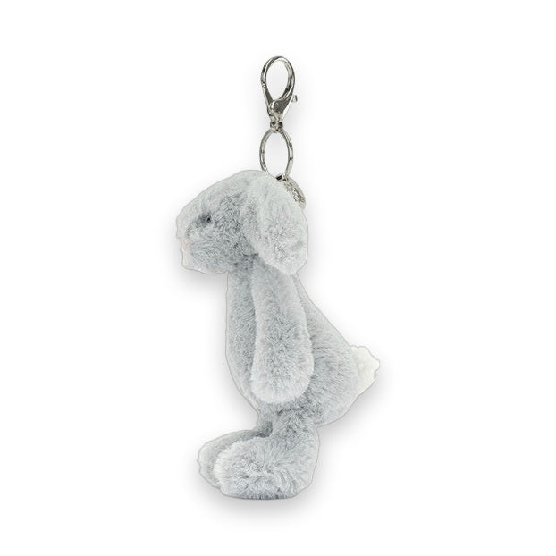 Jelly Cat Bashful Silver Bunny Bag Charm 