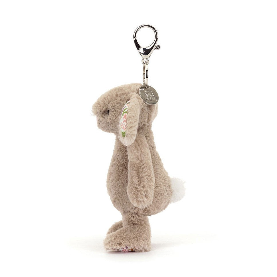 Jelly Cat Blossom Beige Bunny 'Petal' Bag Charm 