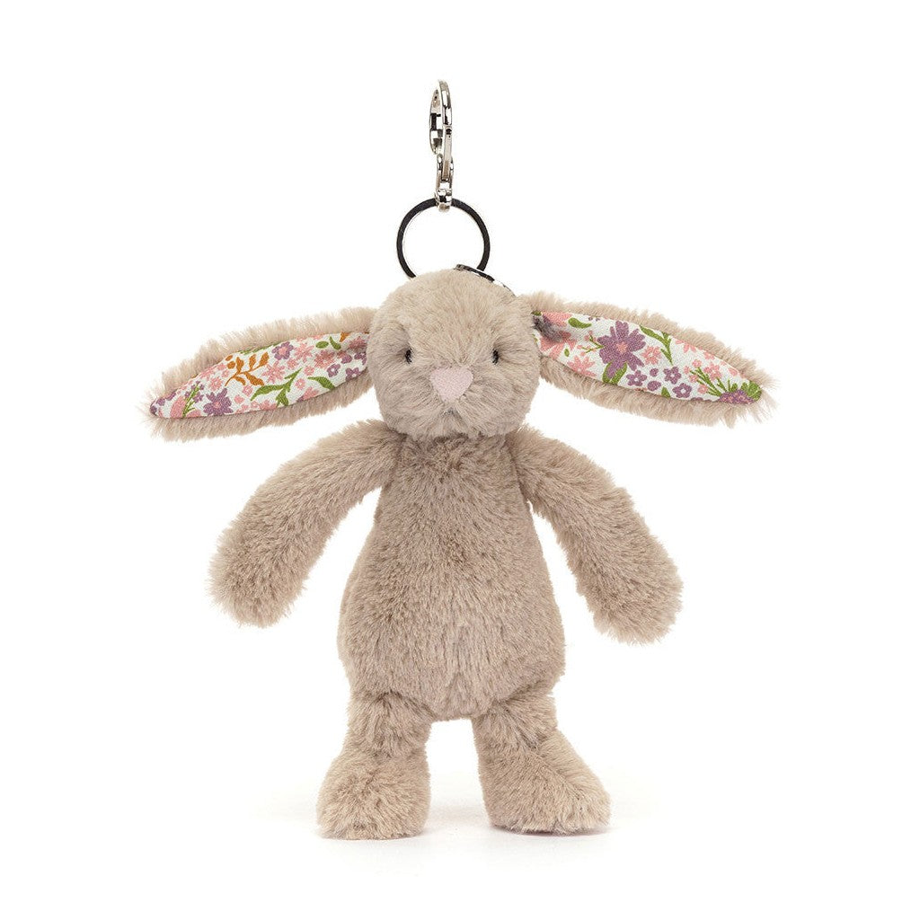 Jelly Cat Blossom Beige Bunny 'Petal' Bag Charm 