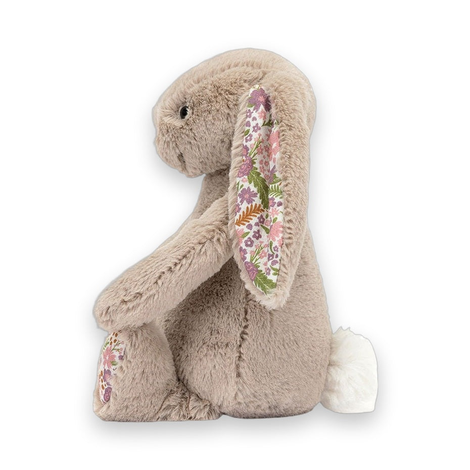 Jelly Cat -Blossom Beige Bunny 'Petal"- Size Medium 