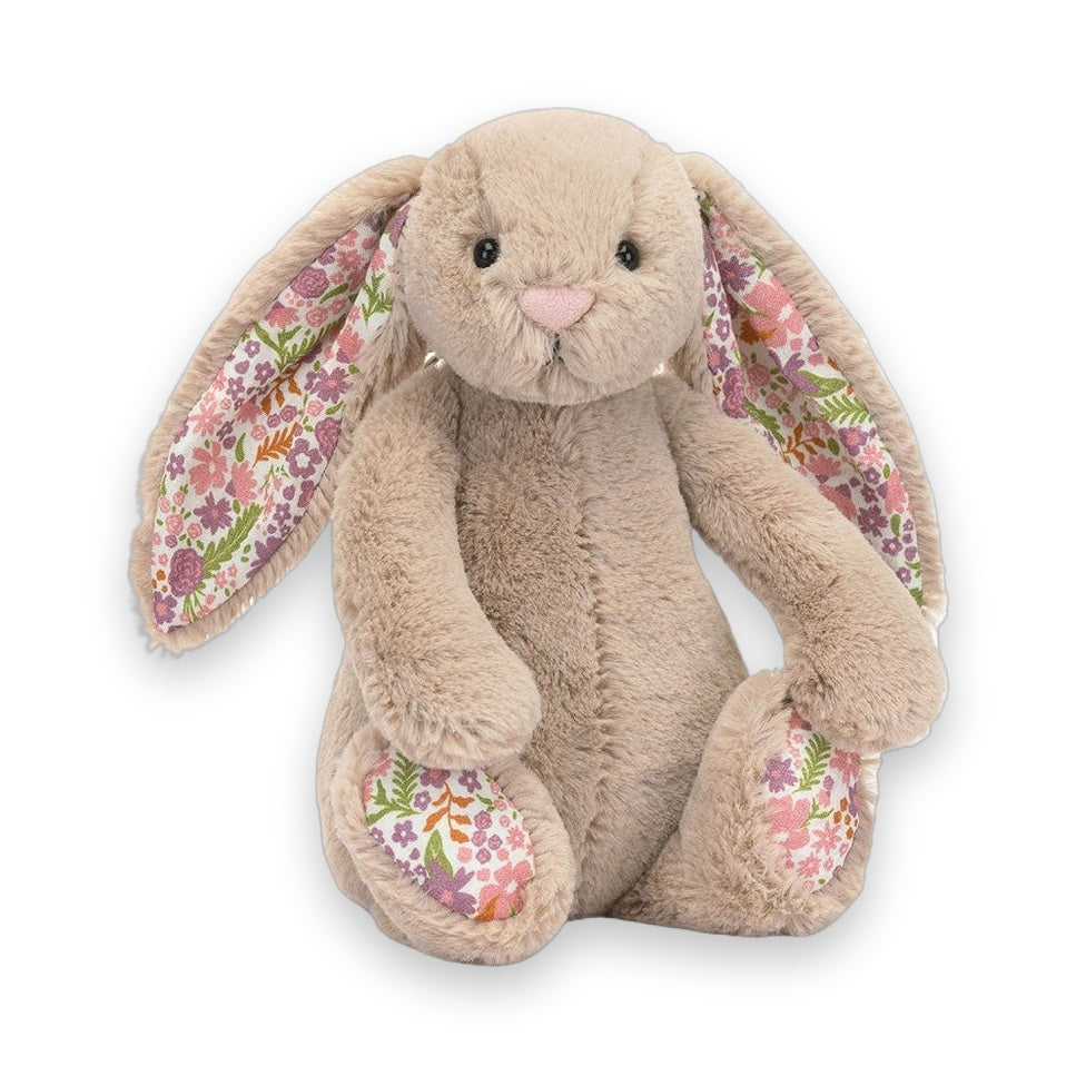 Jelly Cat -Blossom Beige Bunny 'Petal"- Size Medium 