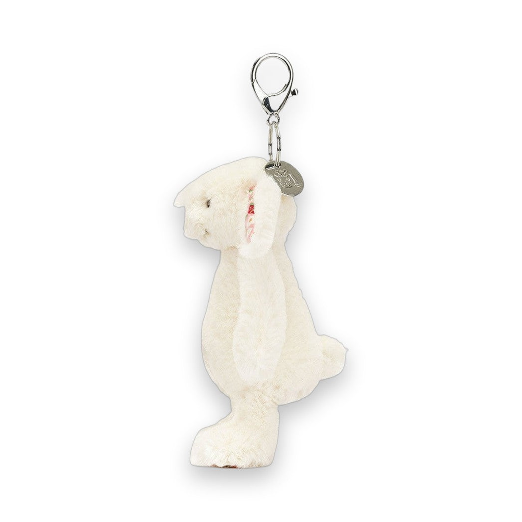 Jelly Cat Blossom Cream Bunny "Berry" Bag Charm 