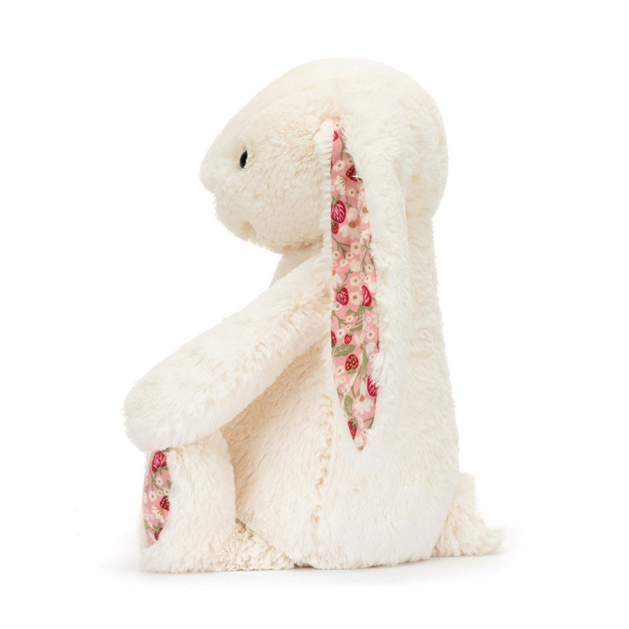 Jelly Cat -Blossom Cream Bunny 'Berry'- Size Medium 