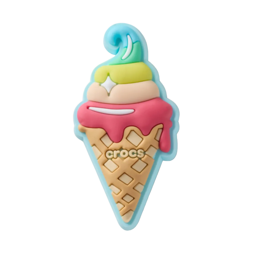 Jibbitz Charm Ice Cream Waffle