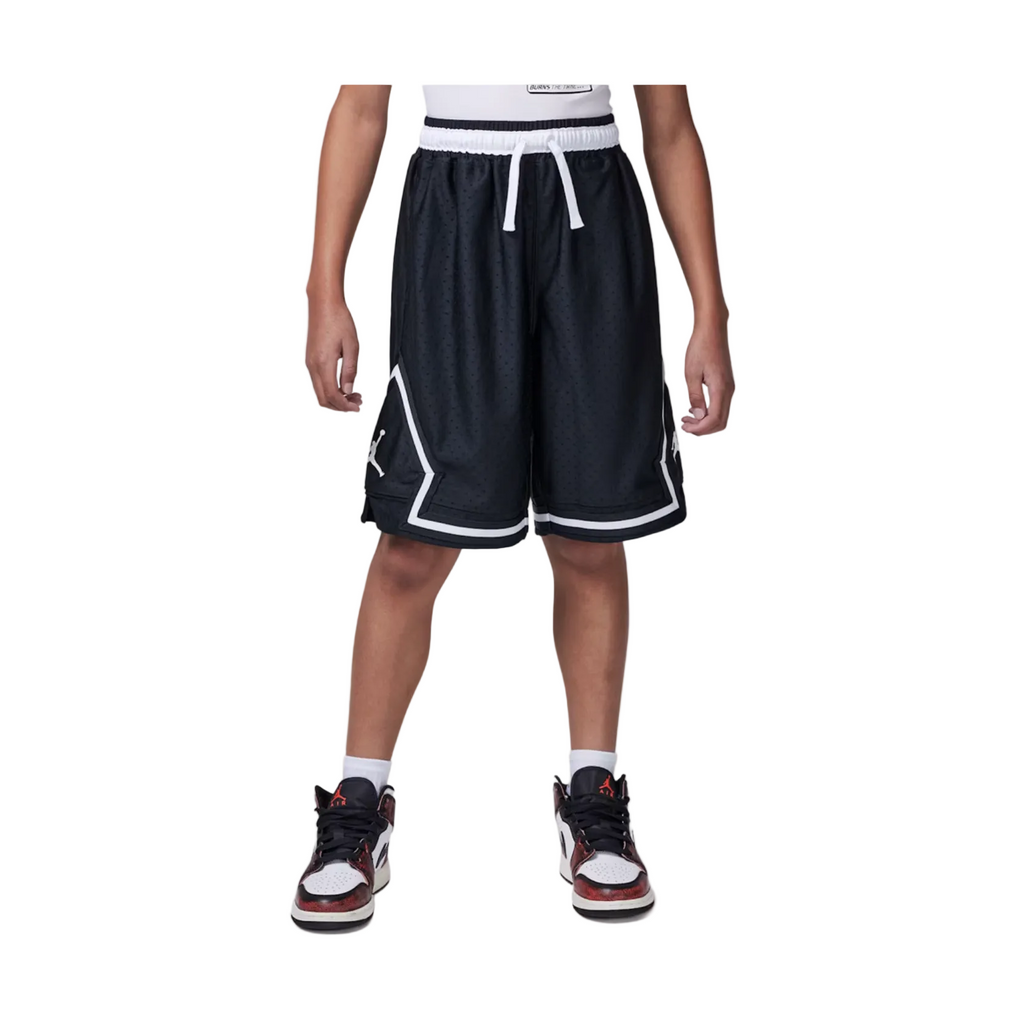 Jordan Big Kid's Dri-FIT Diamond Shorts - Black 