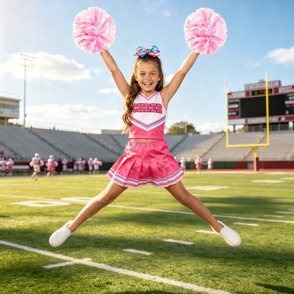 Joyfy Halloween Costume Cheerleader Set