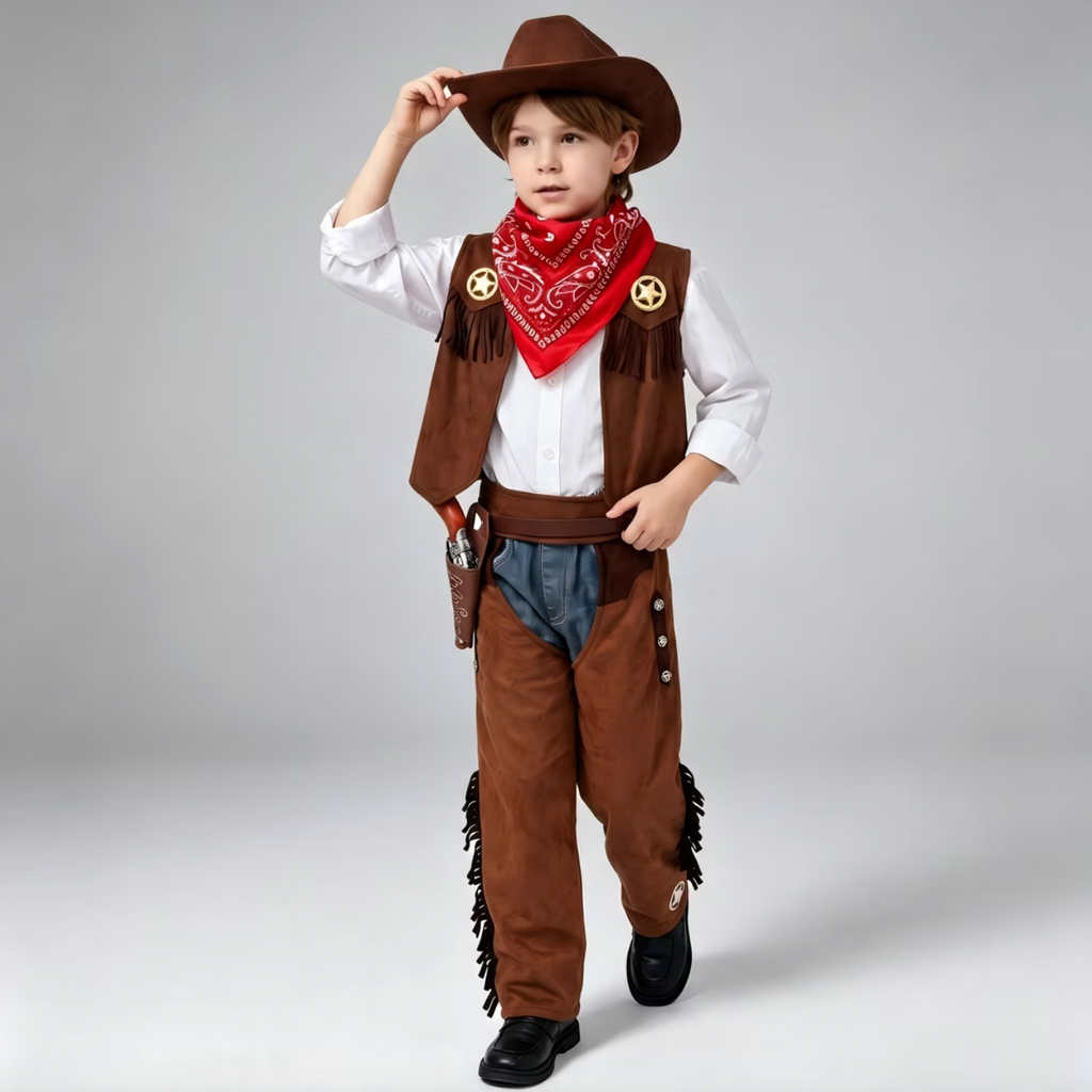 Joyfy Halloween Costume Cowboy Set