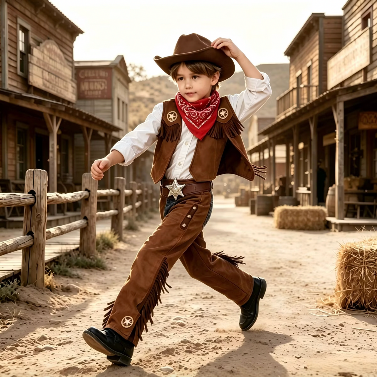 Joyfy Halloween Costume Cowboy Set
