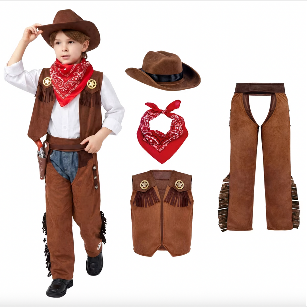 Joyfy Halloween Costume Cowboy Set