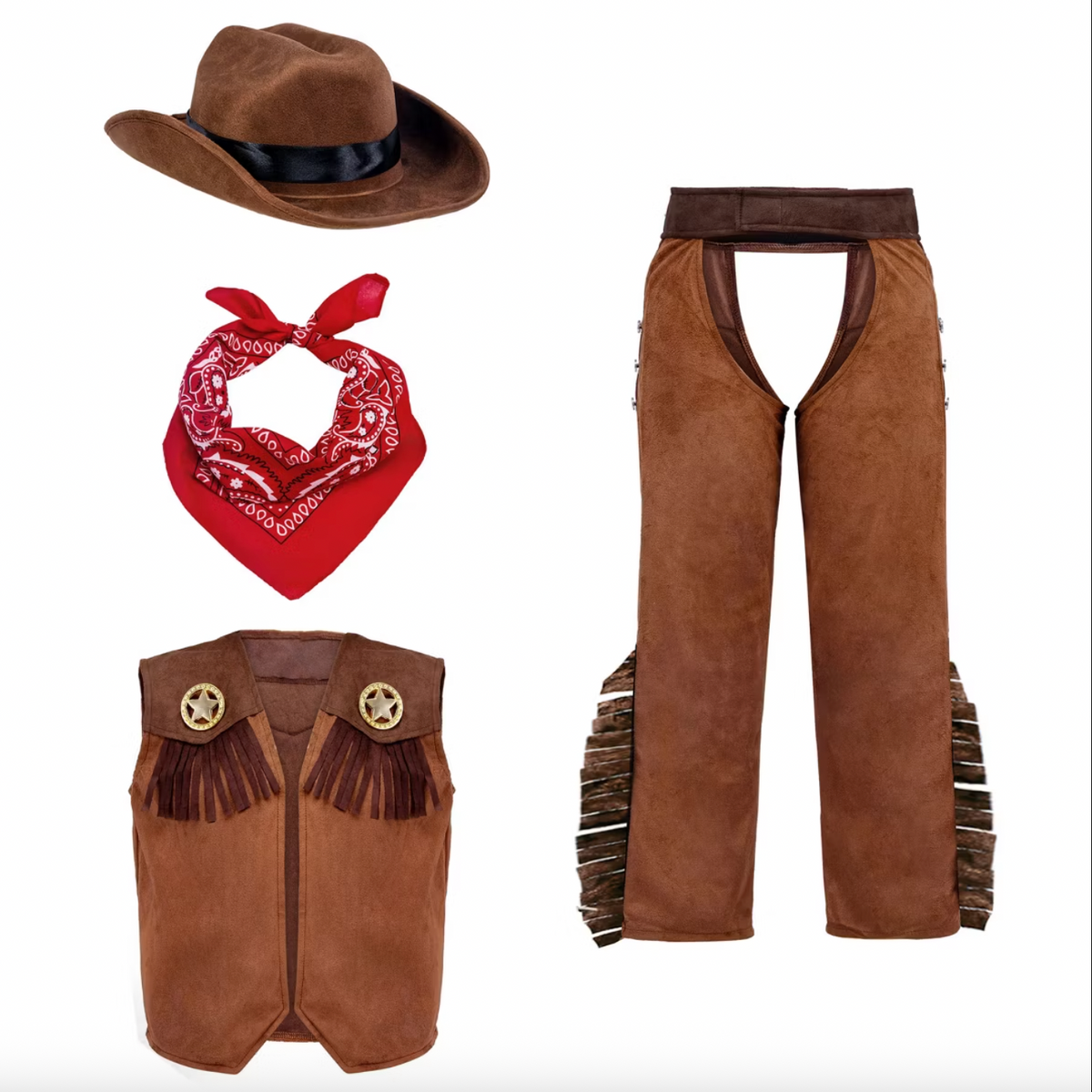 Joyfy Halloween Costume Cowboy Set