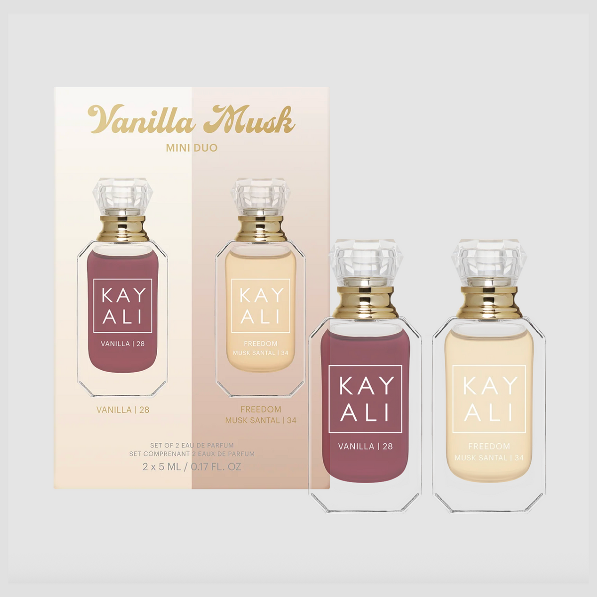 KAYALI Vanilla Musk Mini Duo Perfume Set 