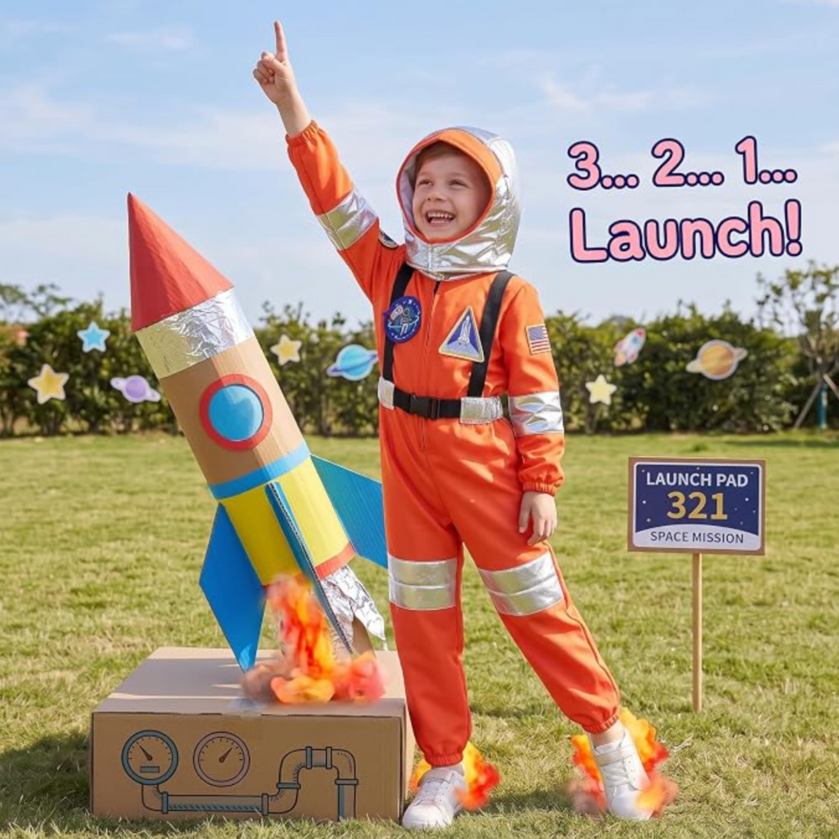 Kids Astronaut Costume