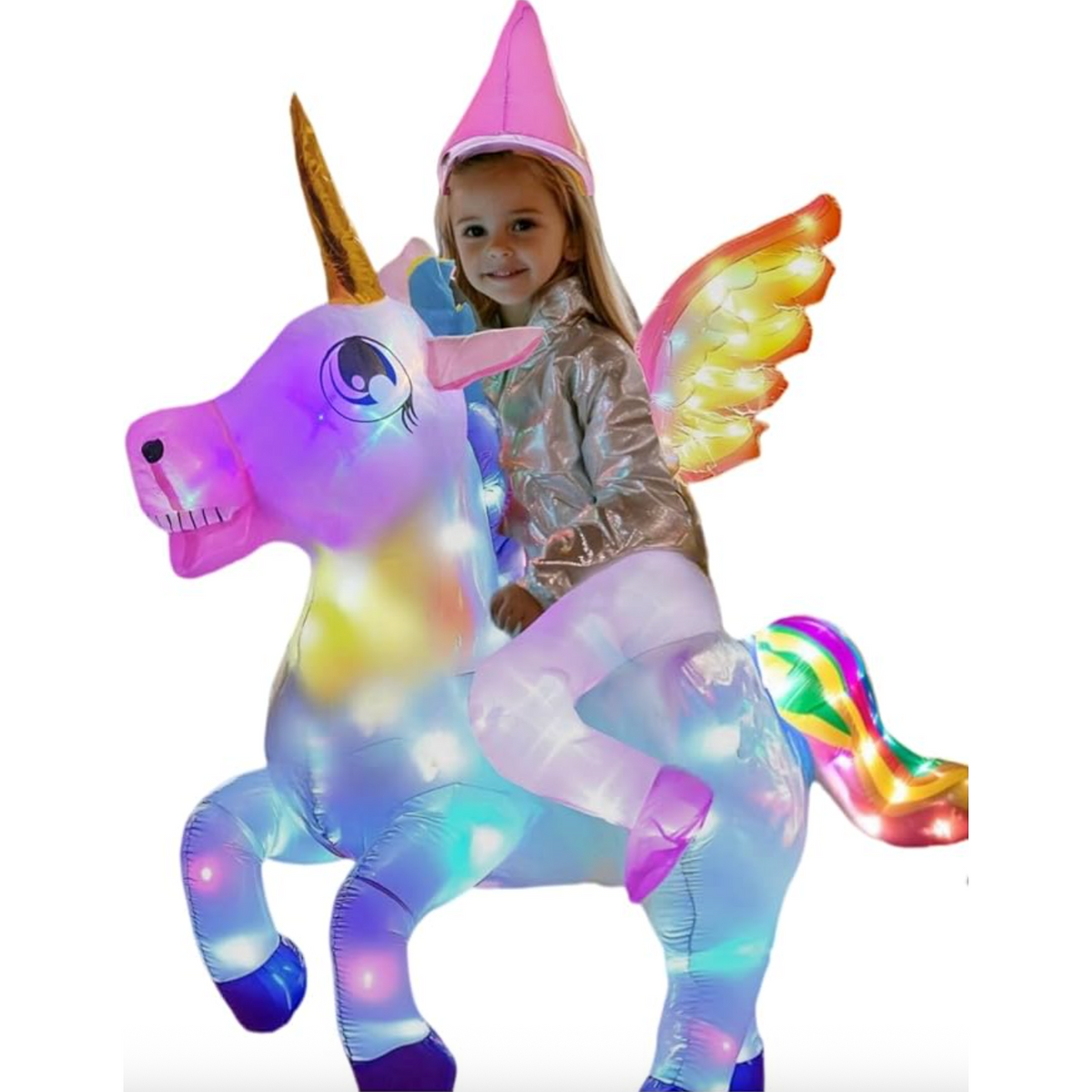 Kids Inflatable Unicorn Costume 3-5