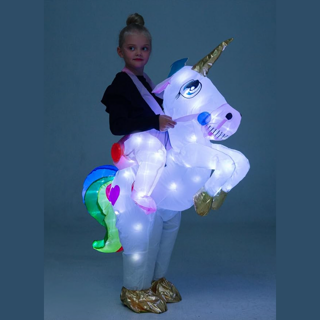 Kids Inflatable Unicorn Costume 3-5