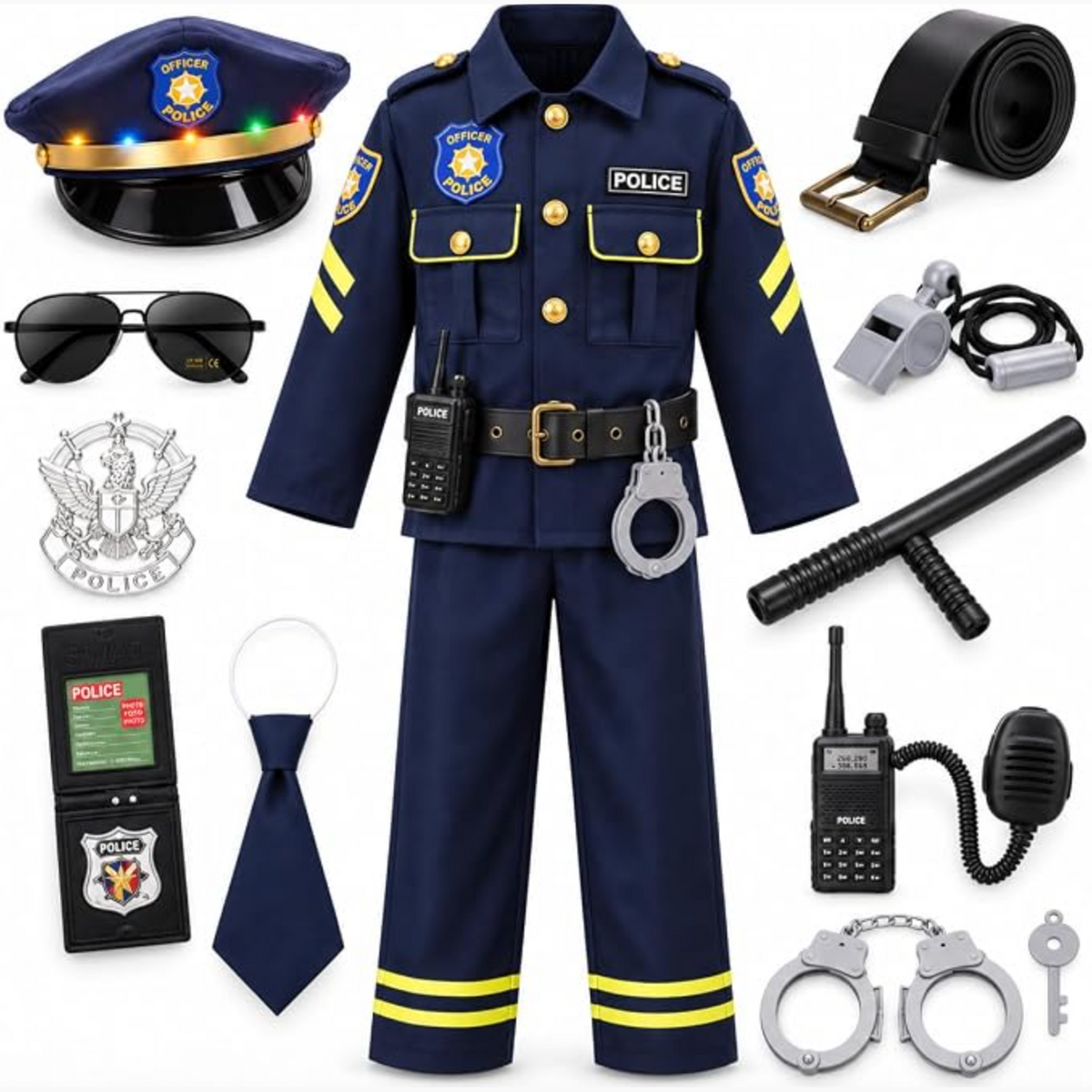 LOYO Police Costume for Kids