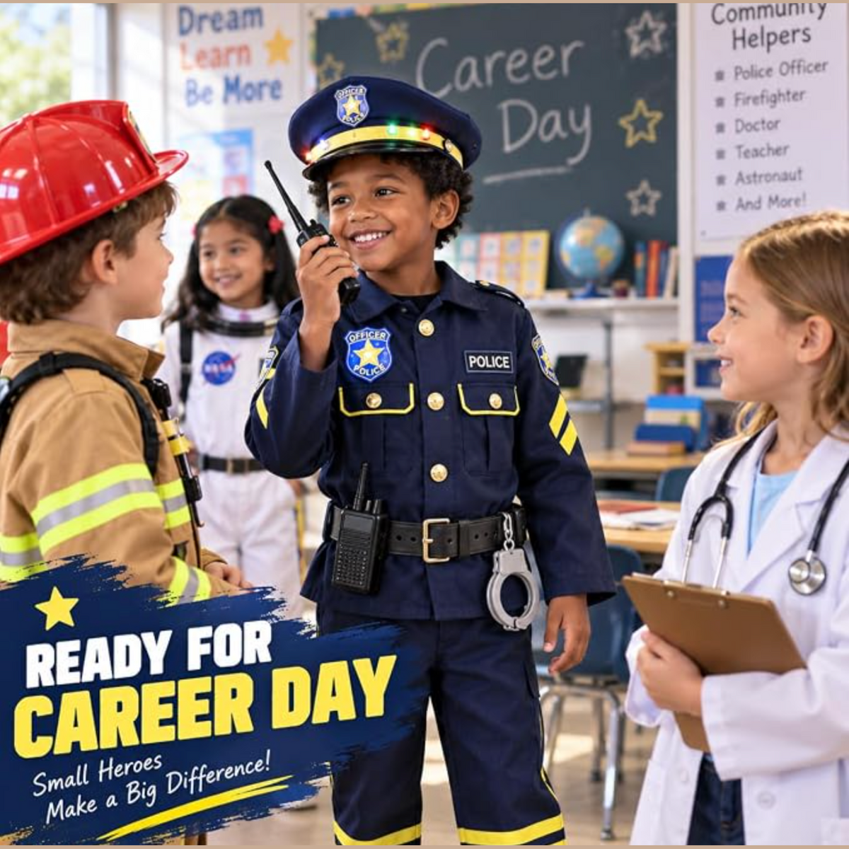 LOYO Police Costume for Kids