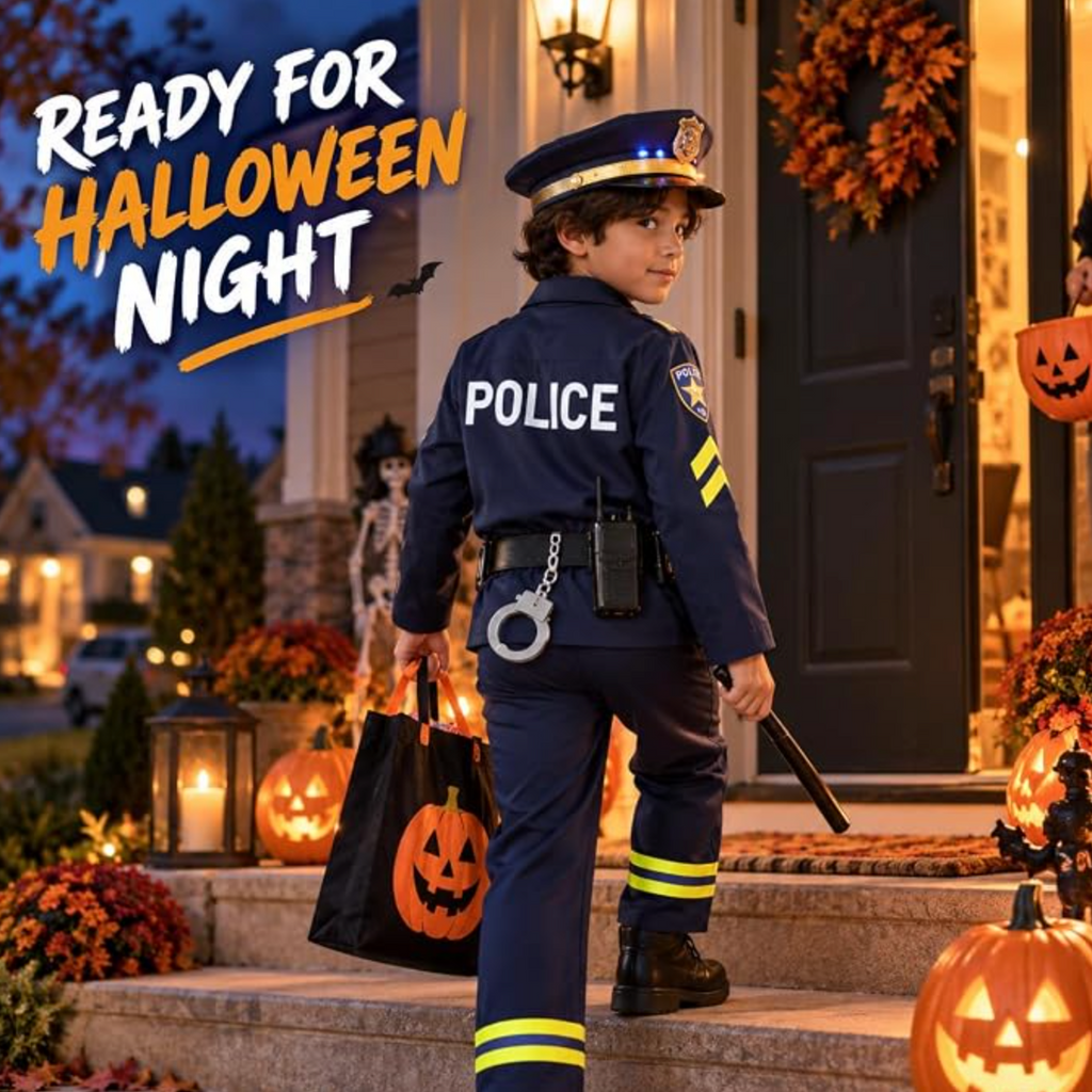 LOYO Police Costume for Kids