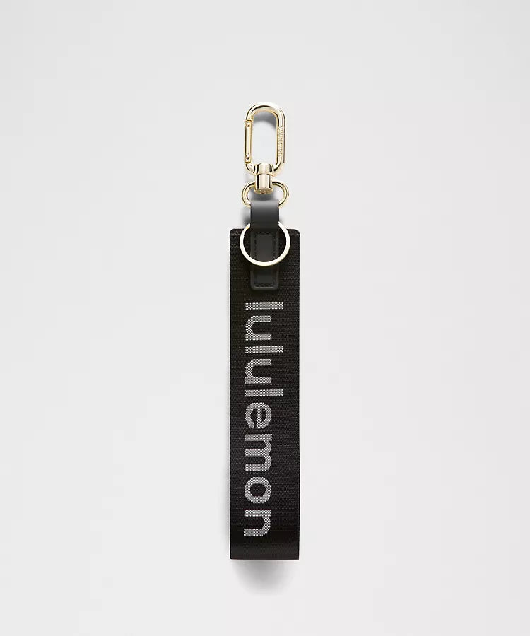LuluLemon KeyChain NeverLost-ColourBlack/White/Gold