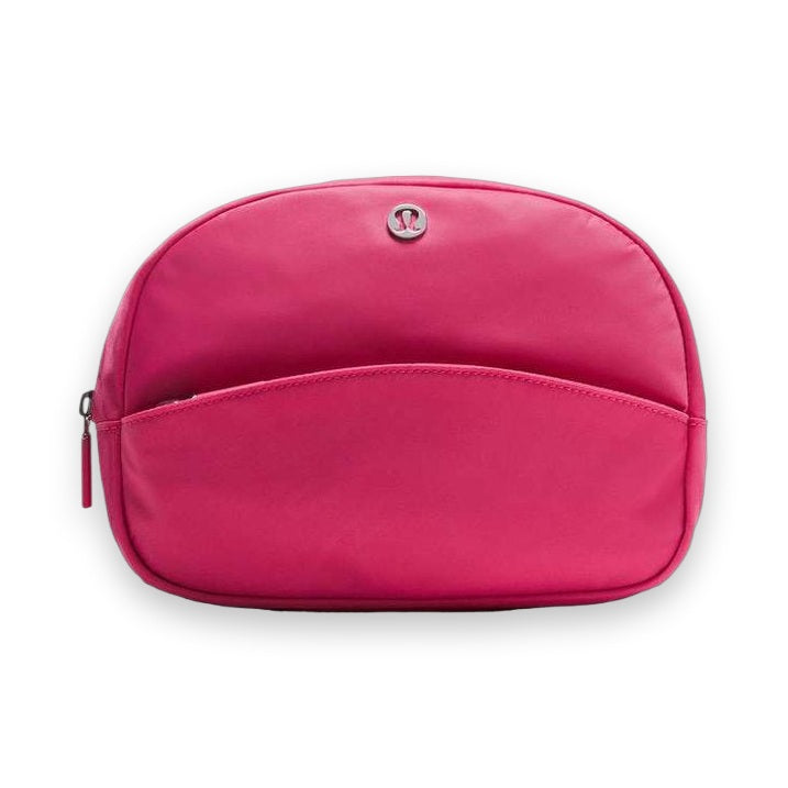 LuluLemon City Essentials Pouch 4L-Colour Raspberry Coulis 