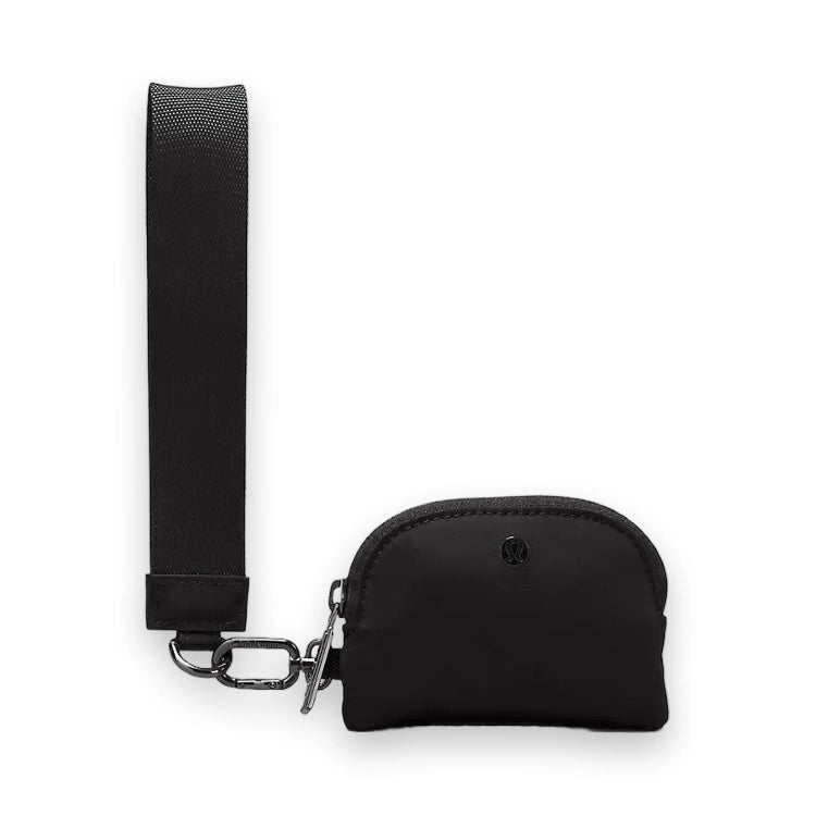 LuluLemon Dual Pouch Wristlet-Colour Black 
