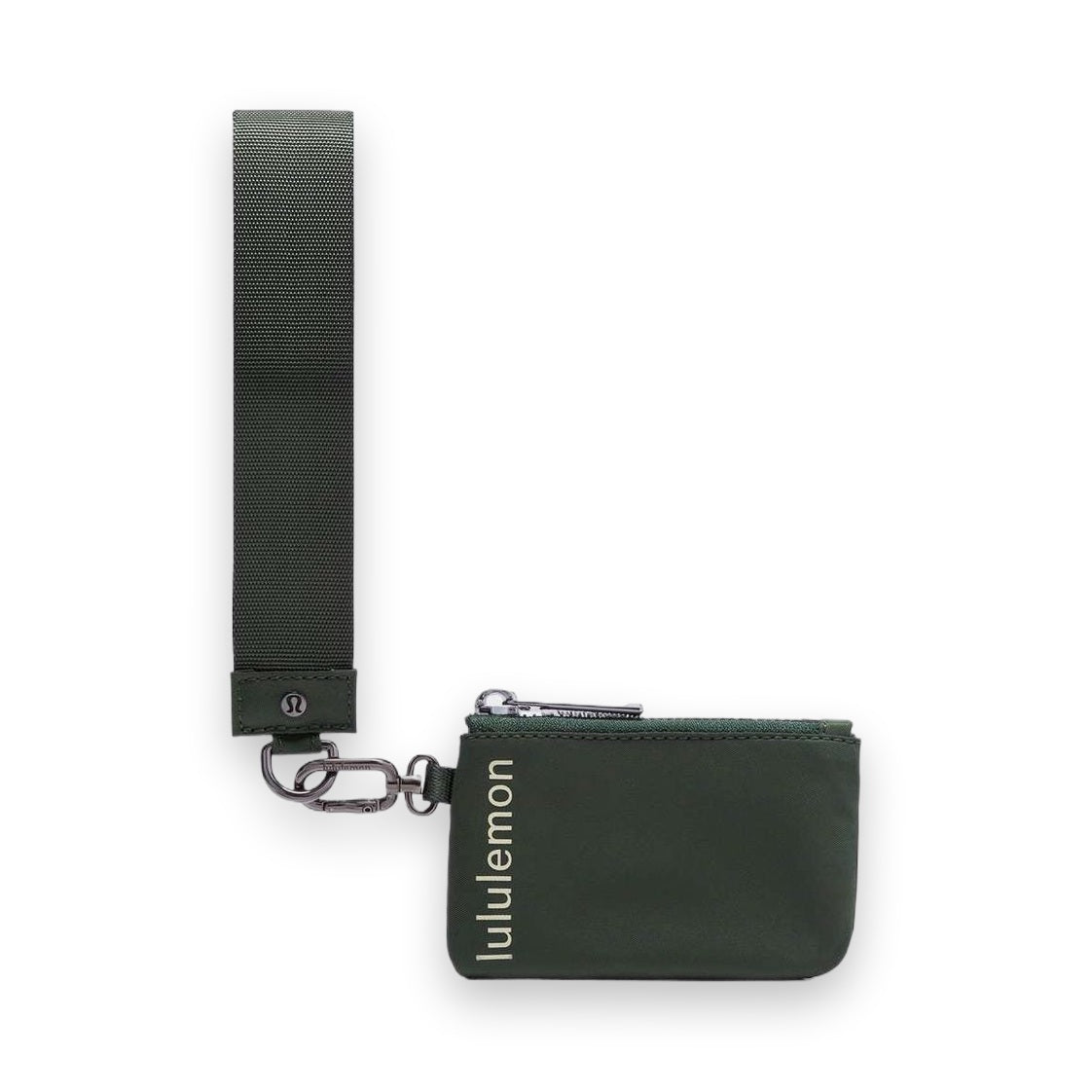 LuluLemon Dual Pouch Wristlet-ColourRainforest Green/Honeydew 