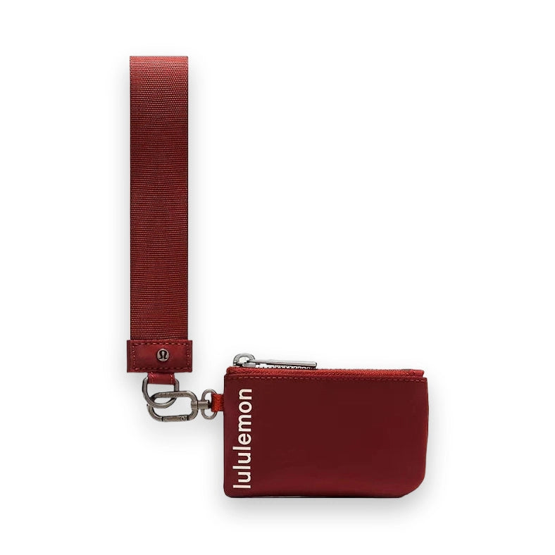 LuluLemon Dual Pouch Wristlet-ColourRockwood/Light Ivory 