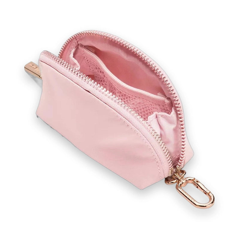LuluLemon Dual Pouch Wristlet *Wallet-Colour Red Clay/Mink Berry 