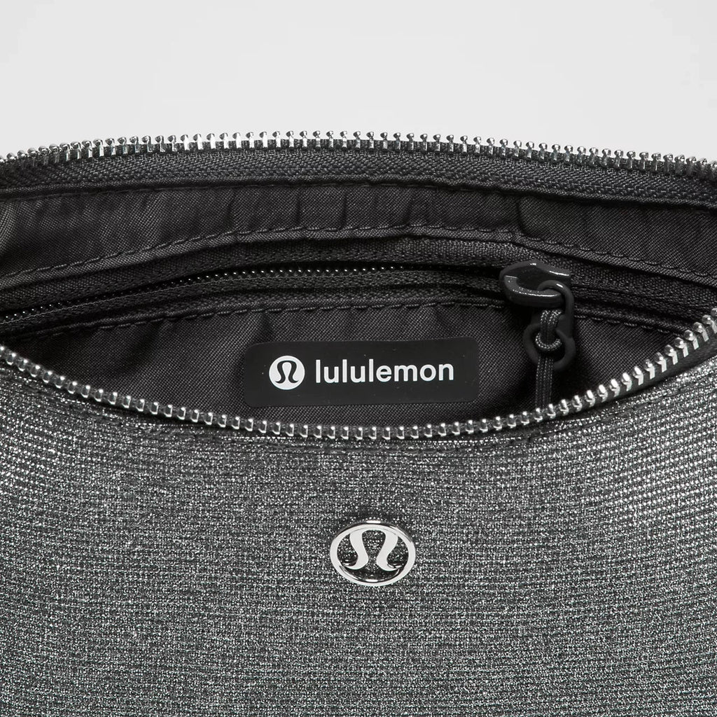 Lululemon City Essentials Mini Shoulder Bag 1L Glitter - Dark Silver/Graphite Grey/Silver 