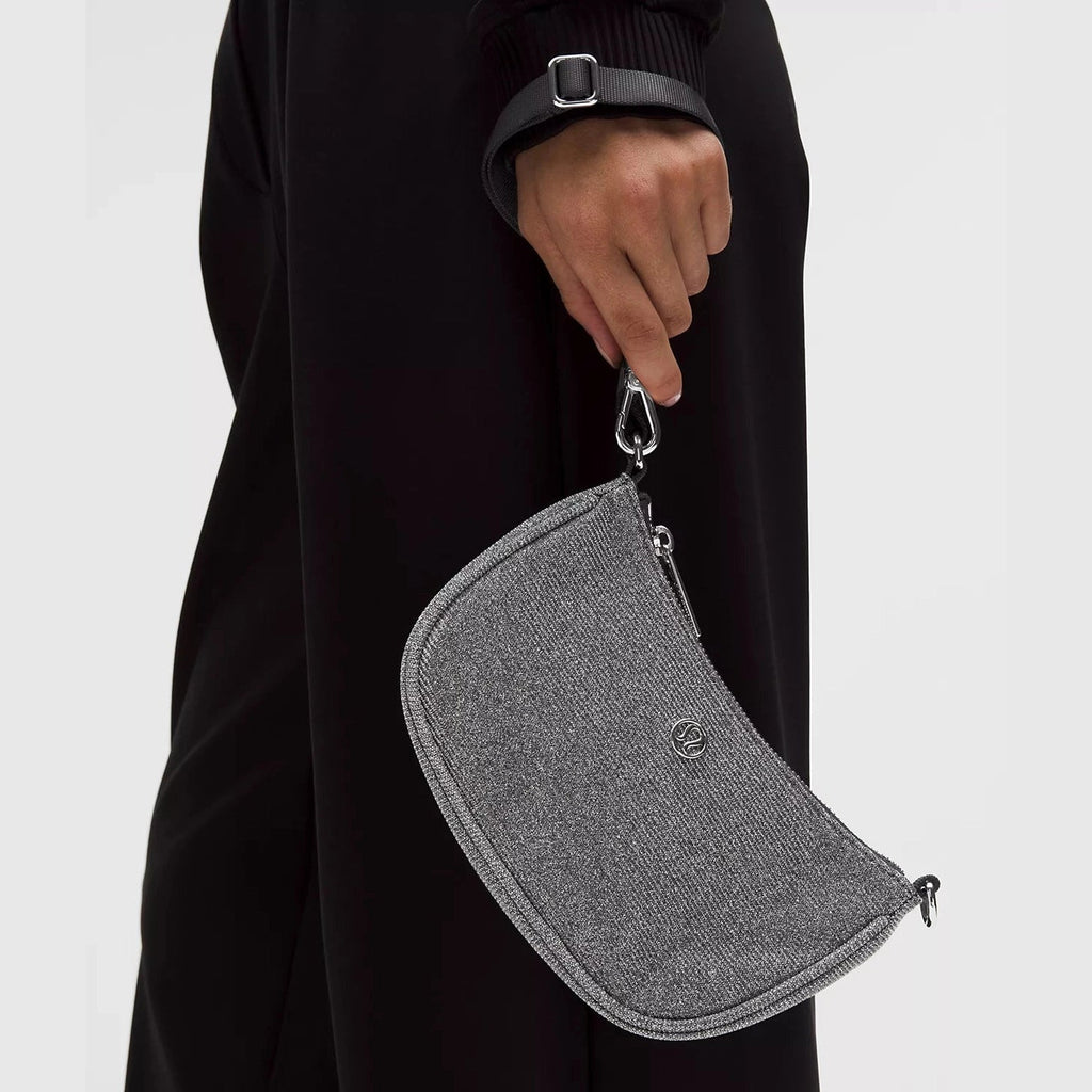 Lululemon City Essentials Mini Shoulder Bag 1L Glitter - Dark Silver/Graphite Grey/Silver 