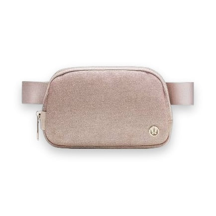 Lululemon Everywhere Belt Bag 1L Glitter Champagne/Muse/Gold 