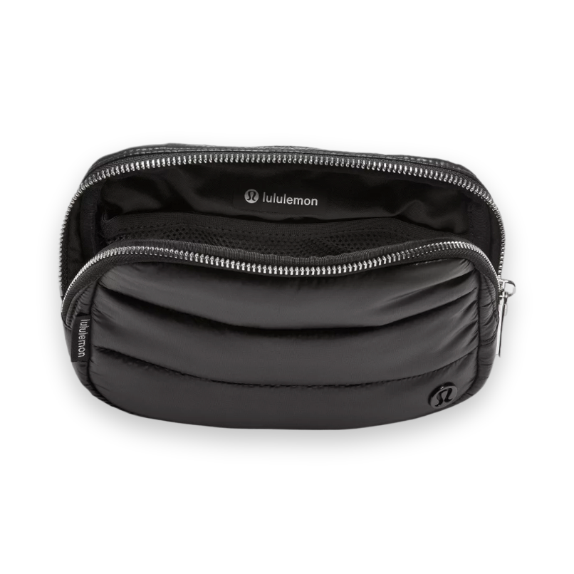 Lululemon Everywhere Belt Bag 1L Wunder Puff Shine - Black 