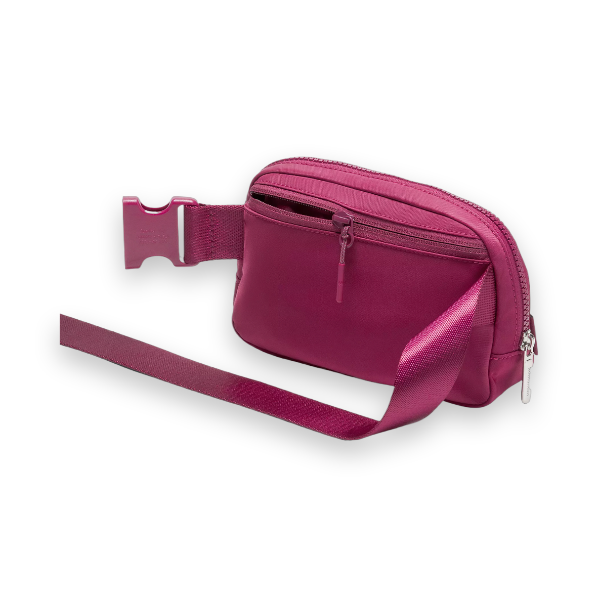 Lululemon Everywhere Belt Bag with Long Strap 1L - Raspberry Rave/Silver