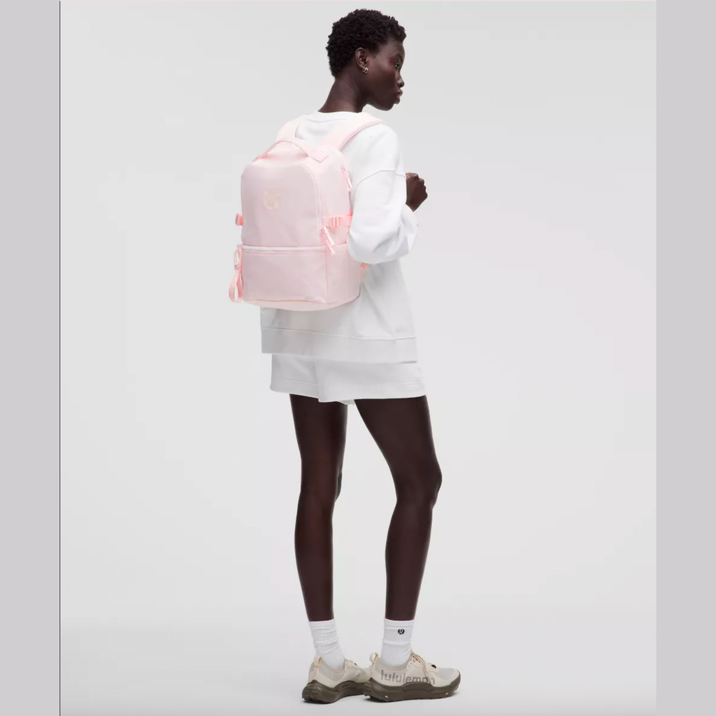 Lululemon New Crew Backpack 22L - Pink Pearl/Wacky Khaki