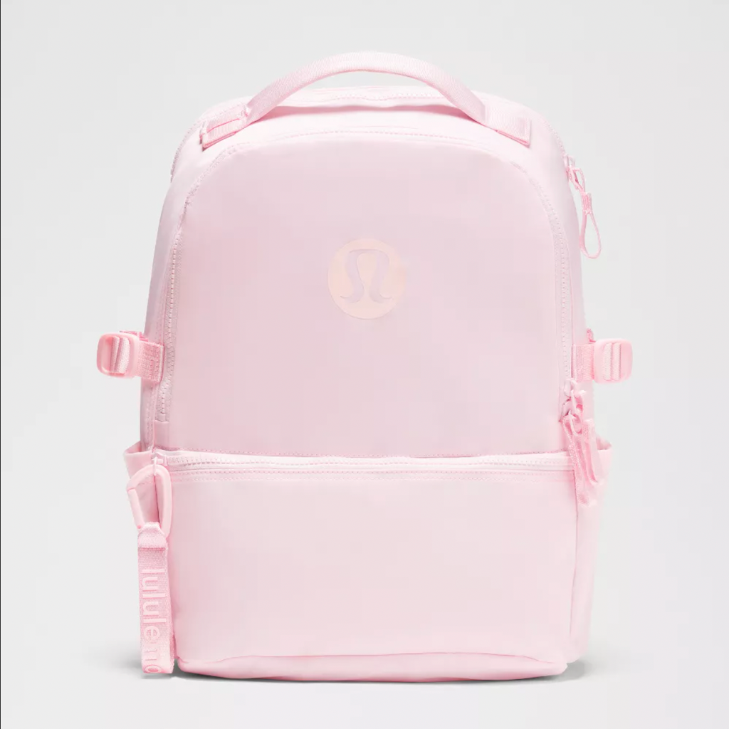 Lululemon New Crew Backpack 22L - Pink Pearl/Wacky Khaki