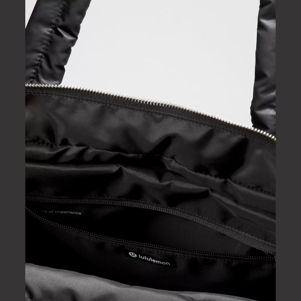 Lululemon Quilty Pleasures Tote Bag Medium - Black
